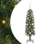 Árbol de Navidad artificial Verde 120 cm PVC, Acero y Plástico