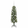 Árbol de Navidad artificial Verde 120 cm PVC, Acero y Plástico