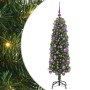 Árbol de Navidad artificial Verde 120 cm PVC, Acero y Plástico