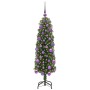 Árbol de Navidad artificial Verde 120 cm PVC, Acero y Plástico