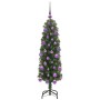 Árbol de Navidad artificial Verde 120 cm PVC, Acero y Plástico