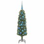 Árbol de Navidad artificial Verde 120 cm PVC, Acero y Plástico