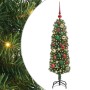 Árbol de Navidad artificial Verde 120 cm PVC, Acero y Plástico