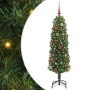 Árbol de Navidad artificial Verde 150 cm PVC, Acero y Plástico