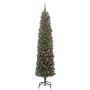 Árbol de Navidad artificial Verde 180 cm PVC, Acero y Plástico