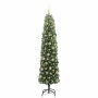 Árbol de Navidad artificial Verde 180 cm PVC, Acero y Plástico