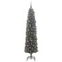 Árbol de Navidad artificial Verde 180 cm PVC, Acero y Plástico