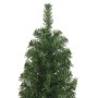 Árbol de Navidad artificial Verde 210 cm PVC, Acero y Plástico