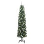 Árbol de Navidad artificial Verde 210 cm PVC, Acero y Plástico