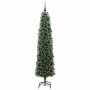 Árbol de Navidad artificial Verde 210 cm PVC, Acero y Plástico