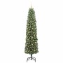 Árbol de Navidad artificial Verde 210 cm PVC, Acero y Plástico