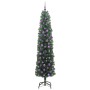 Árbol de Navidad artificial Verde 210 cm PVC, Acero y Plástico