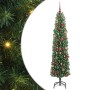 Árbol de Navidad artificial Verde 210 cm PVC, Acero y Plástico