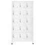 Light gray steel locker 90x40x180 cm by vidaXL, Lockers and storage cabinets - Ref: Foro24-339821, Price: 311,09 €, Discount: %