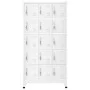 Light gray steel locker 90x40x180 cm by vidaXL, Lockers and storage cabinets - Ref: Foro24-339821, Price: 322,03 €, Discount: %