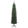 Árbol de Navidad artificial Verde 240 cm PVC, Acero y Plástico