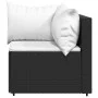 Garden corner sofas with cushions 2 pcs black synthetic rattan by vidaXL, Outdoor sofas - Ref: Foro24-319730, Price: 195,04 €...