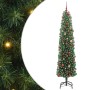 Árbol de Navidad artificial Verde 240 cm PVC, Acero y Plástico