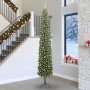 Árbol de Navidad artificial Verde 270 cm PVC, Acero y Plástico