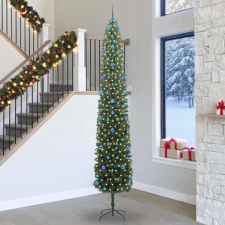 Árbol de Navidad artificial Verde 300 cm PVC, Acero y Plástico