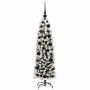 Árbol de Navidad artificial Verde 120 cm PVC, Acero y Plástico