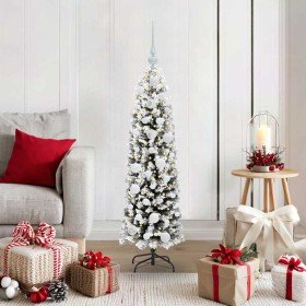 Árbol de Navidad artificial Verde 120 cm PVC, Acero y Plástico
