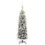 Árbol de Navidad artificial Verde 120 cm PVC, Acero y Plástico