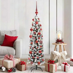 Árbol de Navidad artificial Verde 150 cm PVC, Acero y Plástico
