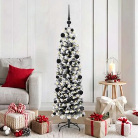 Árbol de Navidad artificial Verde 150 cm PVC, Acero y Plástico