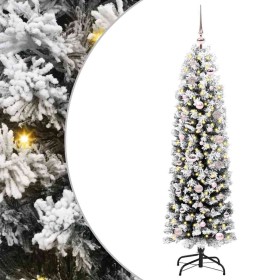 Árbol de Navidad artificial Verde 150 cm PVC, Acero y Plástico