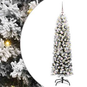 Árbol de Navidad artificial Verde 150 cm PVC, Acero y Plástico