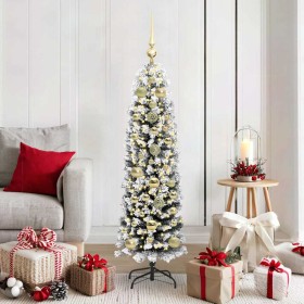 Árbol de Navidad artificial Verde 150 cm PVC, Acero y Plástico
