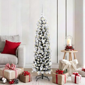 Árbol de Navidad artificial Verde 150 cm PVC, Acero y Plástico