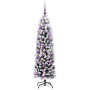 Árbol de Navidad artificial Verde 150 cm PVC, Acero y Plástico