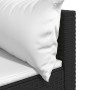 3-teiliges Gartenmöbel-Set und schwarze synthetische Rattankissen von vidaXL, Outdoor-Sofas - Ref: Foro24-319731, Preis: 225,...