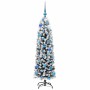 Árbol de Navidad artificial Verde 150 cm PVC, Acero y Plástico