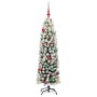 Árbol de Navidad artificial Verde 150 cm PVC, Acero y Plástico