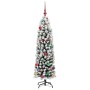 Árbol de Navidad artificial Verde 150 cm PVC, Acero y Plástico