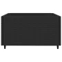 3-teiliges Gartenmöbel-Set und schwarze synthetische Rattankissen von vidaXL, Outdoor-Sofas - Ref: Foro24-319731, Preis: 215,...