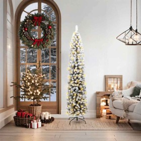 Árbol de Navidad artificial Verde 180 cm PVC, Acero y Plástico