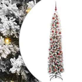 Árbol de Navidad artificial Verde 180 cm PVC, Acero y Plástico