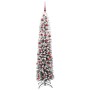 Árbol de Navidad artificial Verde 180 cm PVC, Acero y Plástico