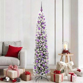Árbol de Navidad artificial Verde 180 cm PVC, Acero y Plástico