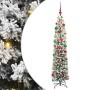 Árbol de Navidad artificial Verde 180 cm PVC, Acero y Plástico