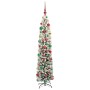 Árbol de Navidad artificial Verde 180 cm PVC, Acero y Plástico