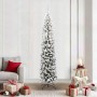 Árbol de Navidad artificial Verde 210 cm PVC, Acero y Plástico