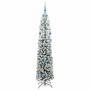 Árbol de Navidad artificial Verde 210 cm PVC, Acero y Plástico