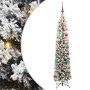 Árbol de Navidad artificial Verde 210 cm PVC, Acero y Plástico