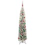 Árbol de Navidad artificial Verde 210 cm PVC, Acero y Plástico