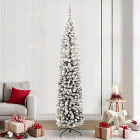 Árbol de Navidad artificial Verde 240 cm PVC, Acero y Plástico
